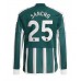 Manchester United Jadon Sancho #25 Borta matchtröja 2023-24 Långärmad Billigt